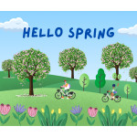 騎上 𝗠𝗢𝗢𝗩𝗢 公共自行車 🚴♂️,悠遊賞花 🌹